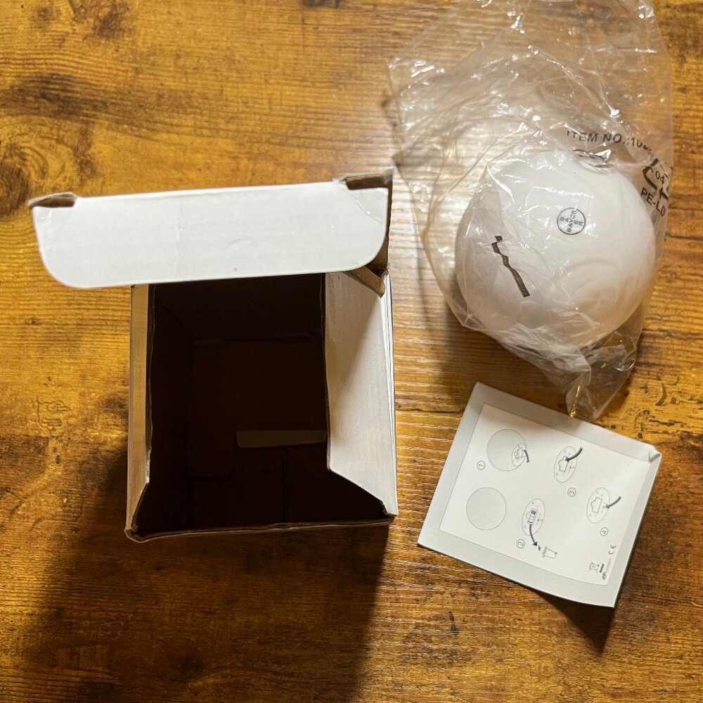 RGB Changing LED Globe Orb Light